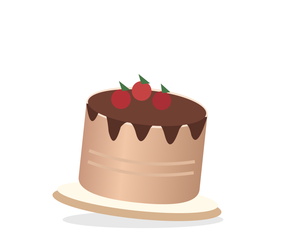Brownie Gift Box illustration