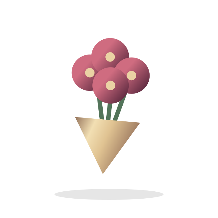 Single-stem selection illustrative placeholder