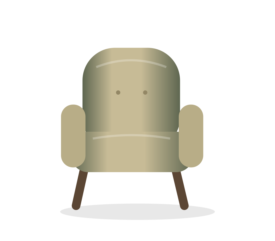 Studio Lounge Chair illustration