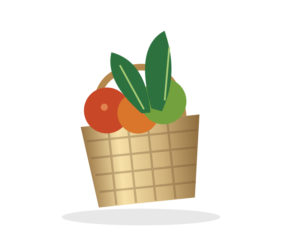 Natural Fruit Drink illustration