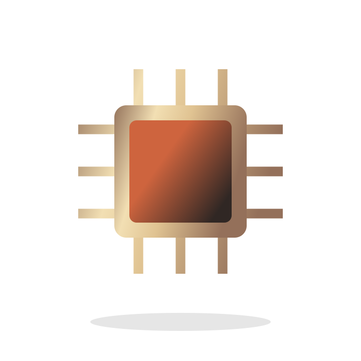 Computer support illustrative placeholder