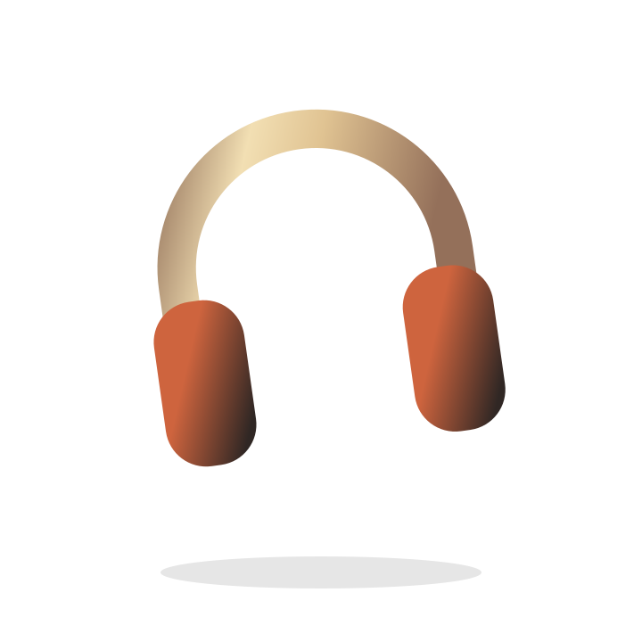 Music equipment illustration