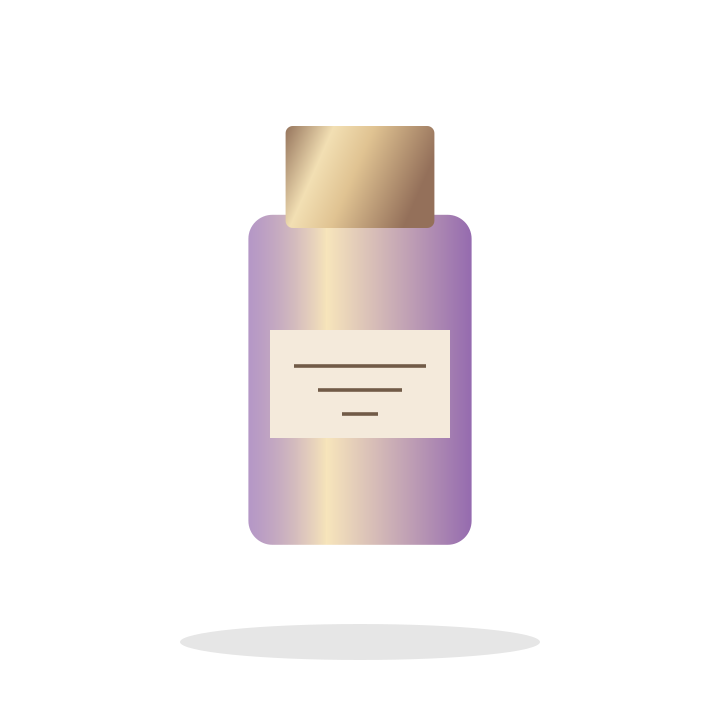 Amber eau de parfum illustrative placeholder