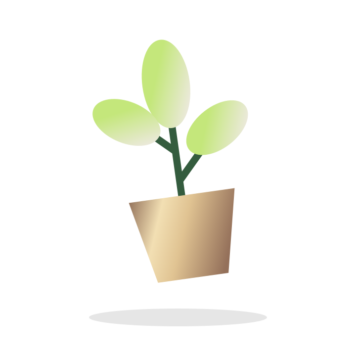 Plants & planters illustration