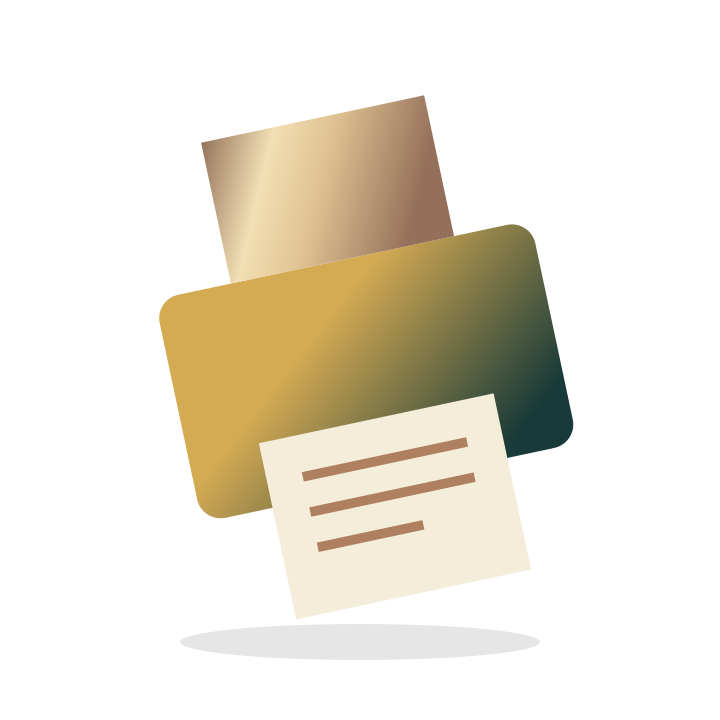 Packaging print illustrative placeholder